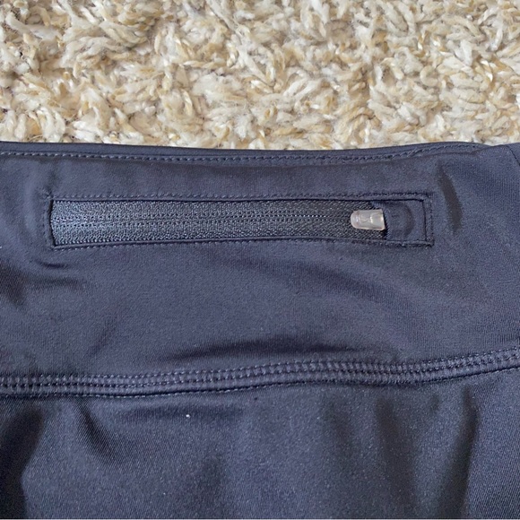 Nike black running short shorts size S with pocket and spandex underneath - Picture 5 of 9